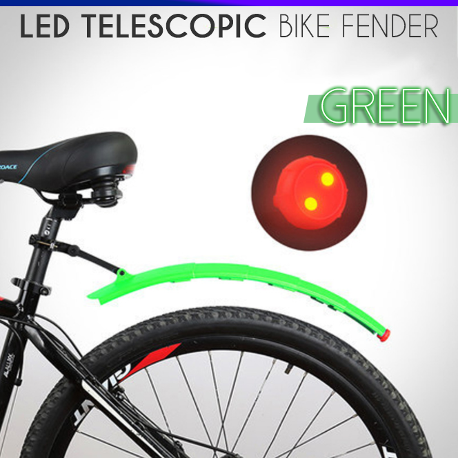 LED Telescopic Bike Fender