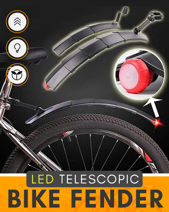 LED Telescopic Bike Fender