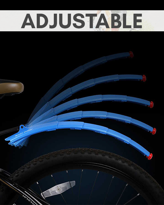 LED Telescopic Bike Fender