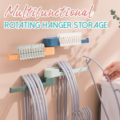 Multifunctional Rotating Hanger Storage