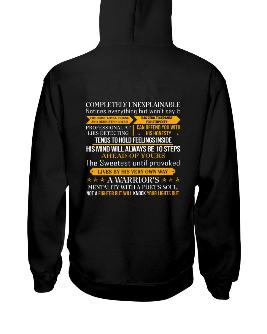 Completely Unexplainable Hooded Sweatshirt