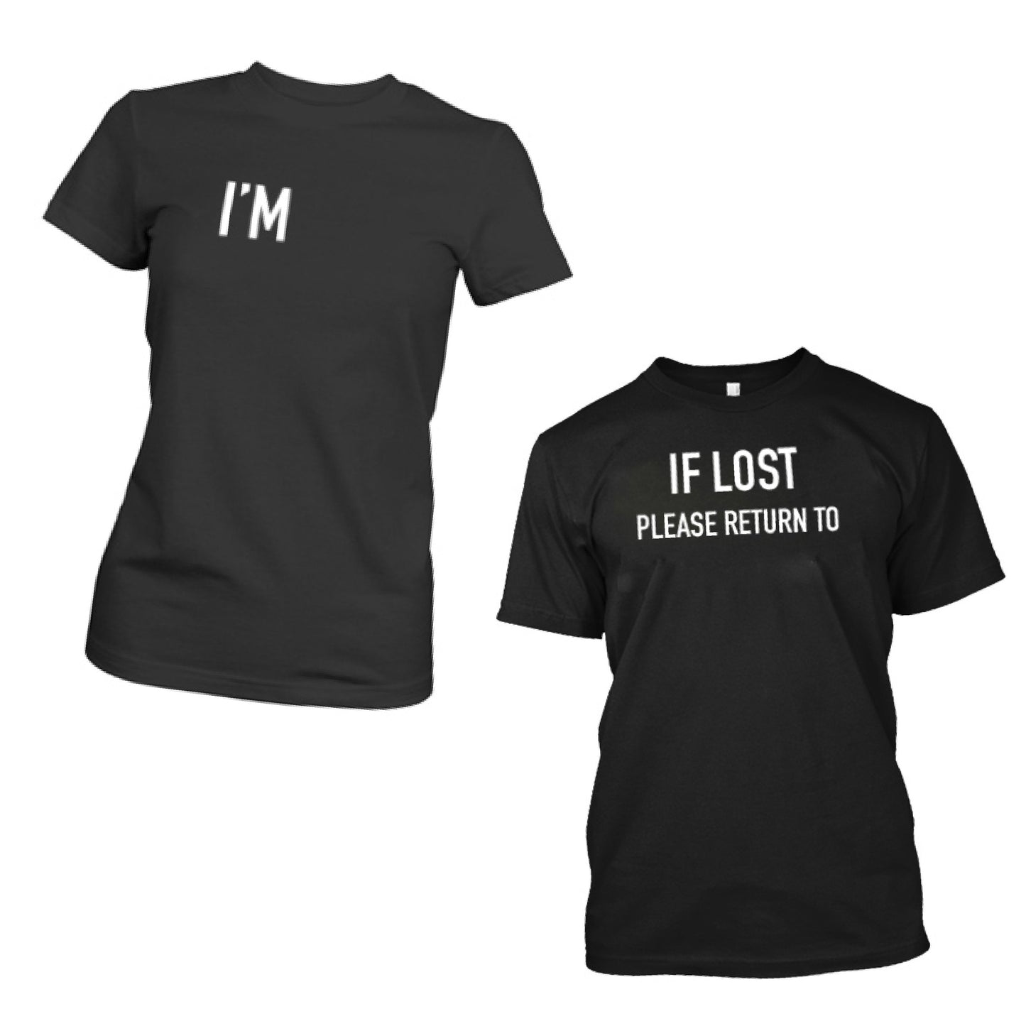 If Lost Please Return To T-shirt harmoninie 