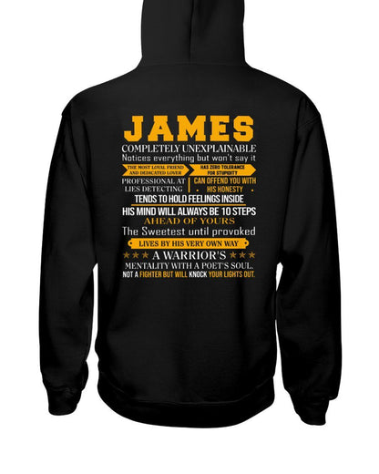 James - Completely Unexplainable Classic T-Shirt harmoninie Hooded Sweatshirt Black S