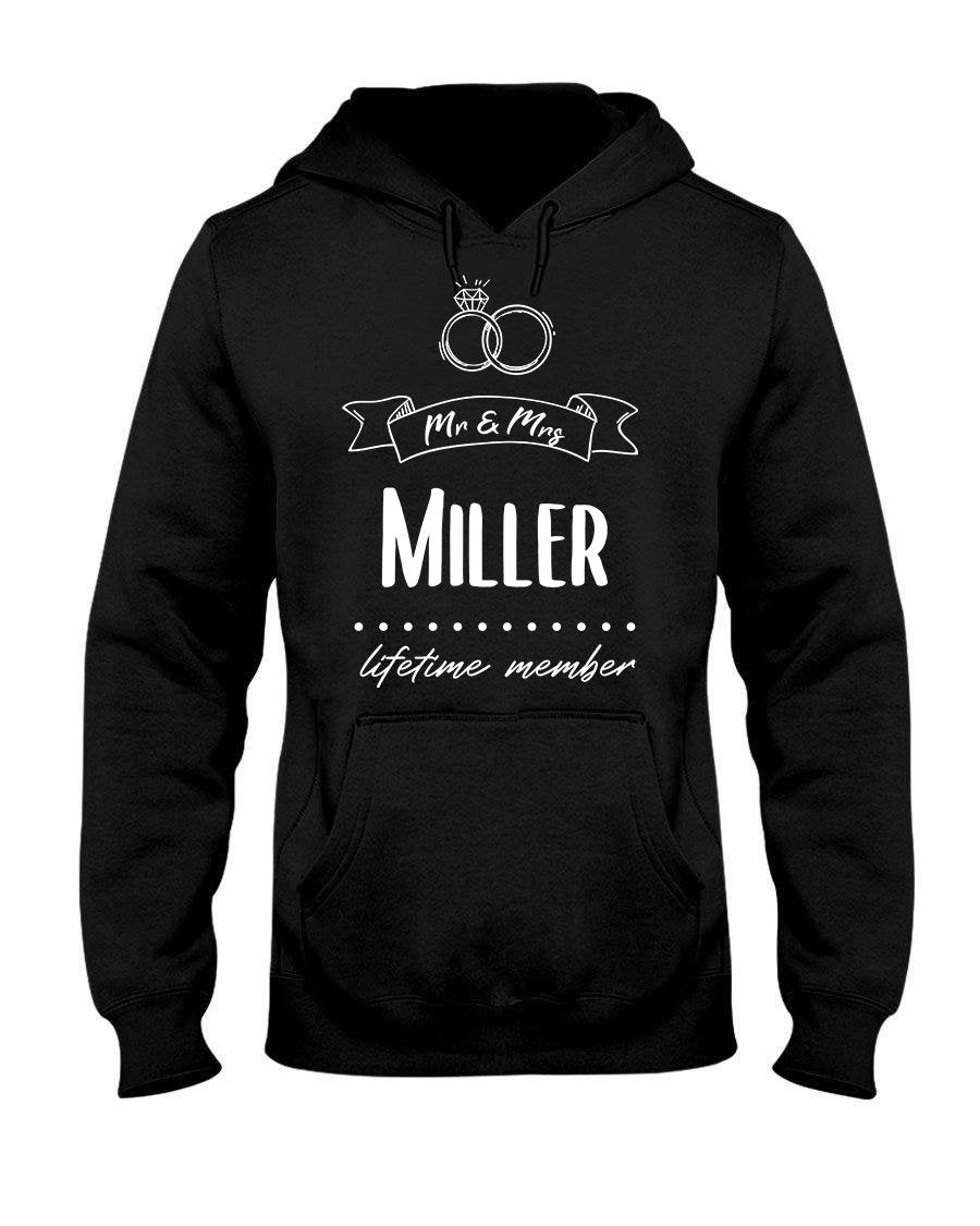 Mr And Mrs Lifetime Member Graphic Fleece Lined Hoodie