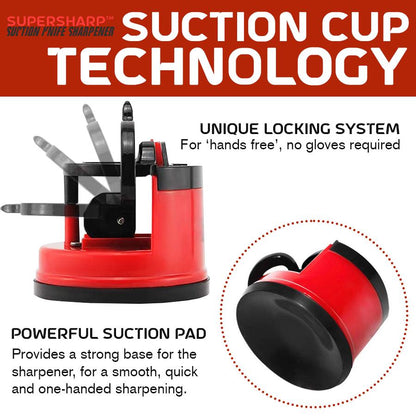 SuperSharp™ Suction Knife Sharpener